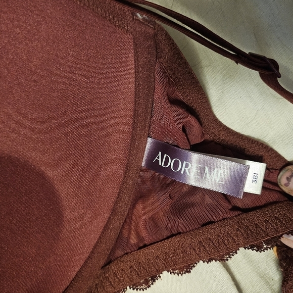 EUC Adore Me Floral Print Bra, Sz 38i - Picture 3 of 5